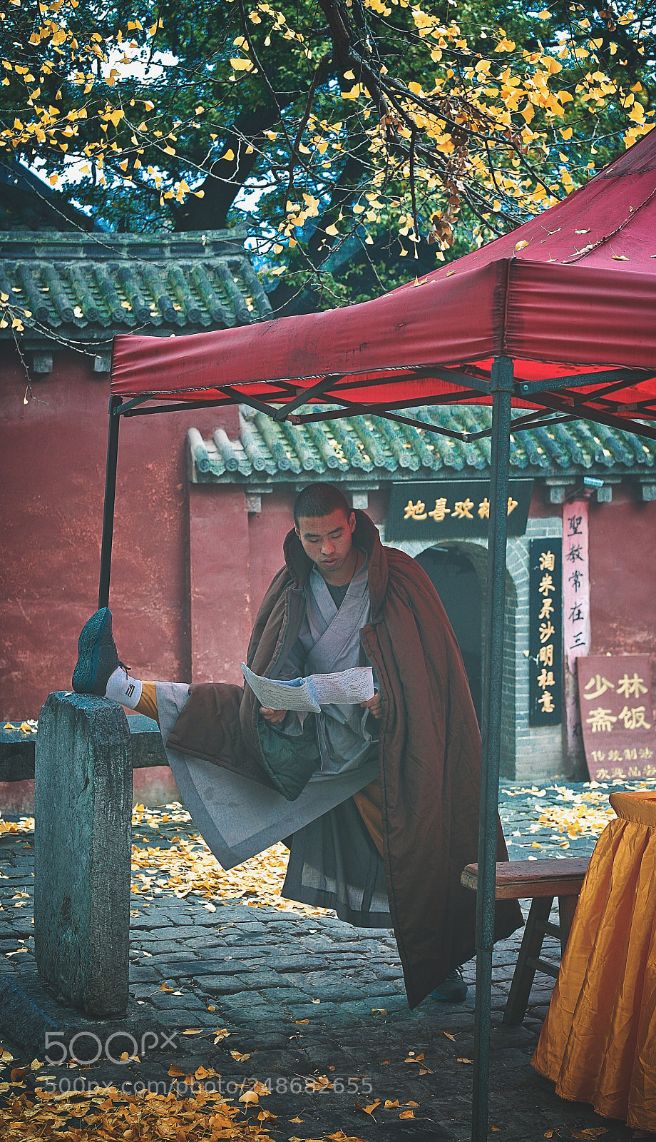 Canon EOS 5D sample photo. 少林和尚 photography