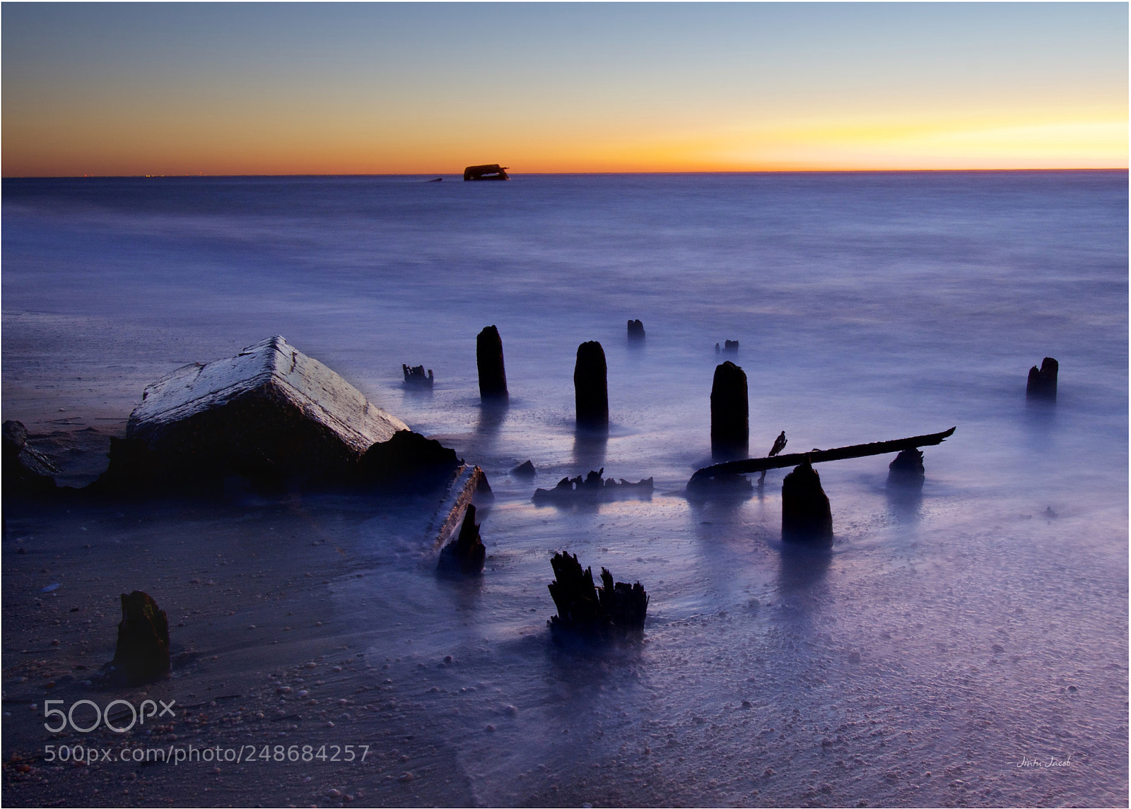 Nikon D500 sample photo. Sunset at cape may photography