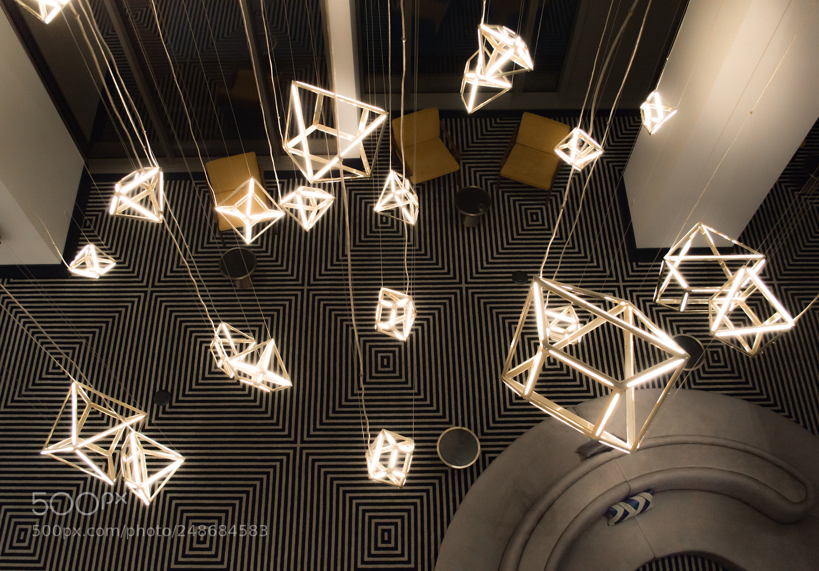 Nikon D3200 sample photo. Light cubes photography
