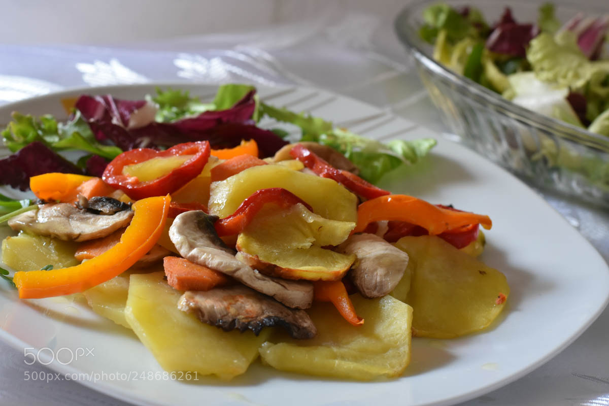 Nikon D7200 sample photo. Legume la cuptor photography