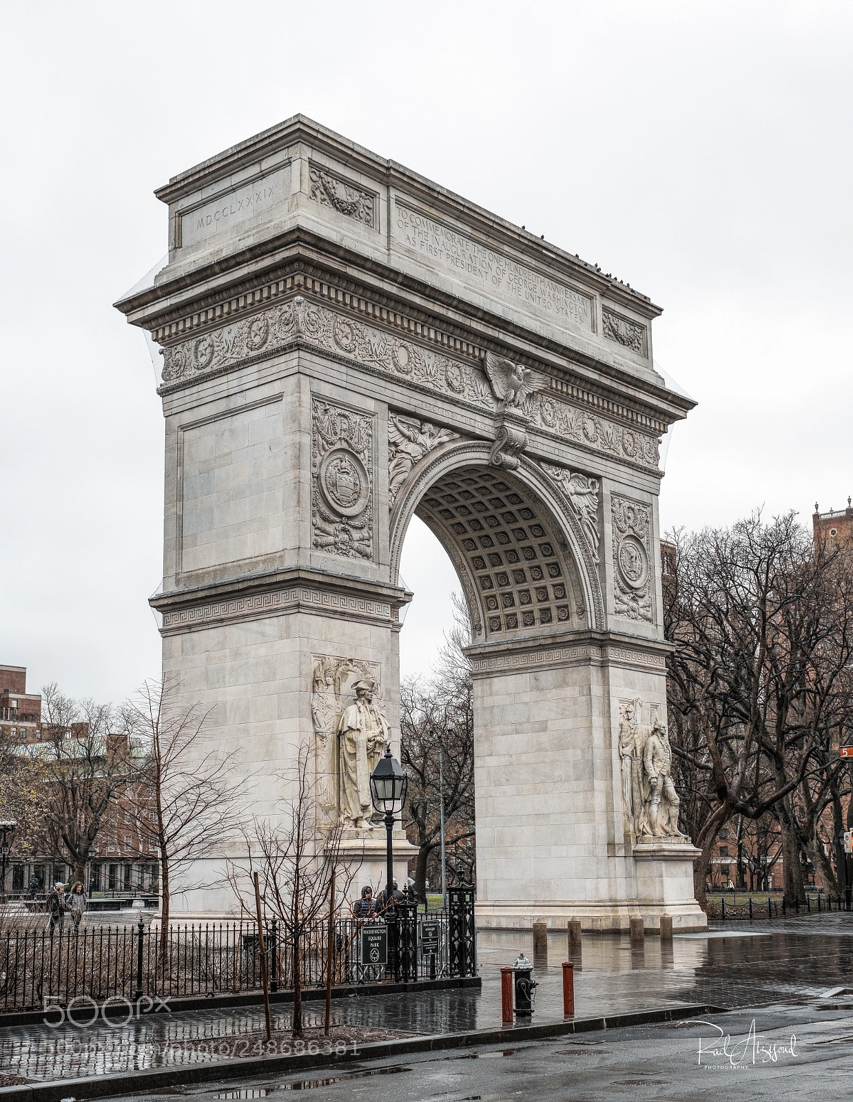 Nikon D850 sample photo. Washington square arch photography