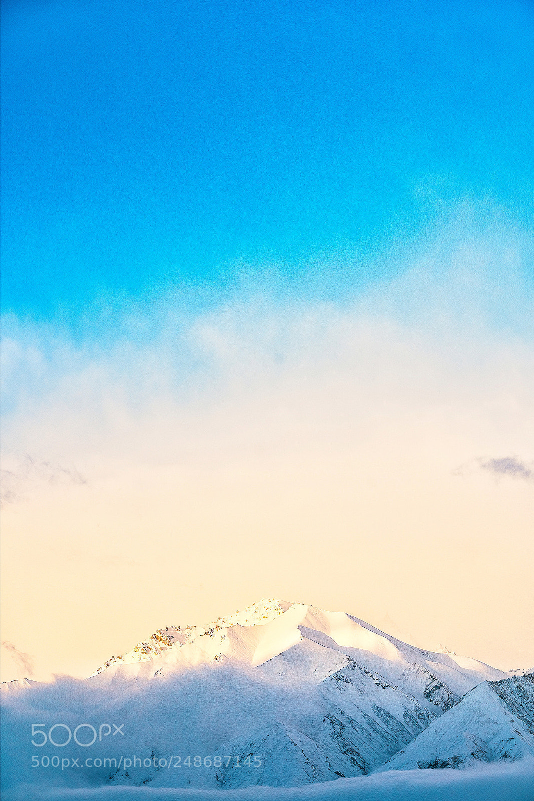 Sony a7R II sample photo. 雪山 photography