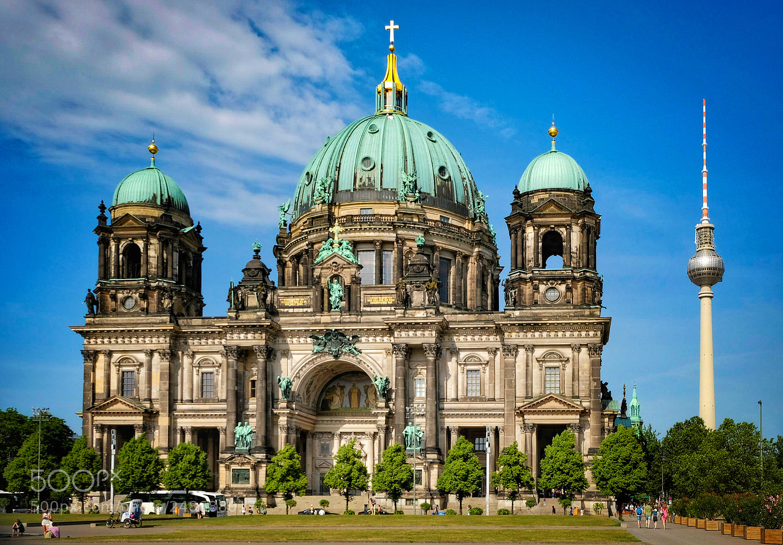 Fujifilm X-T20 sample photo. Berlin cathedral photography
