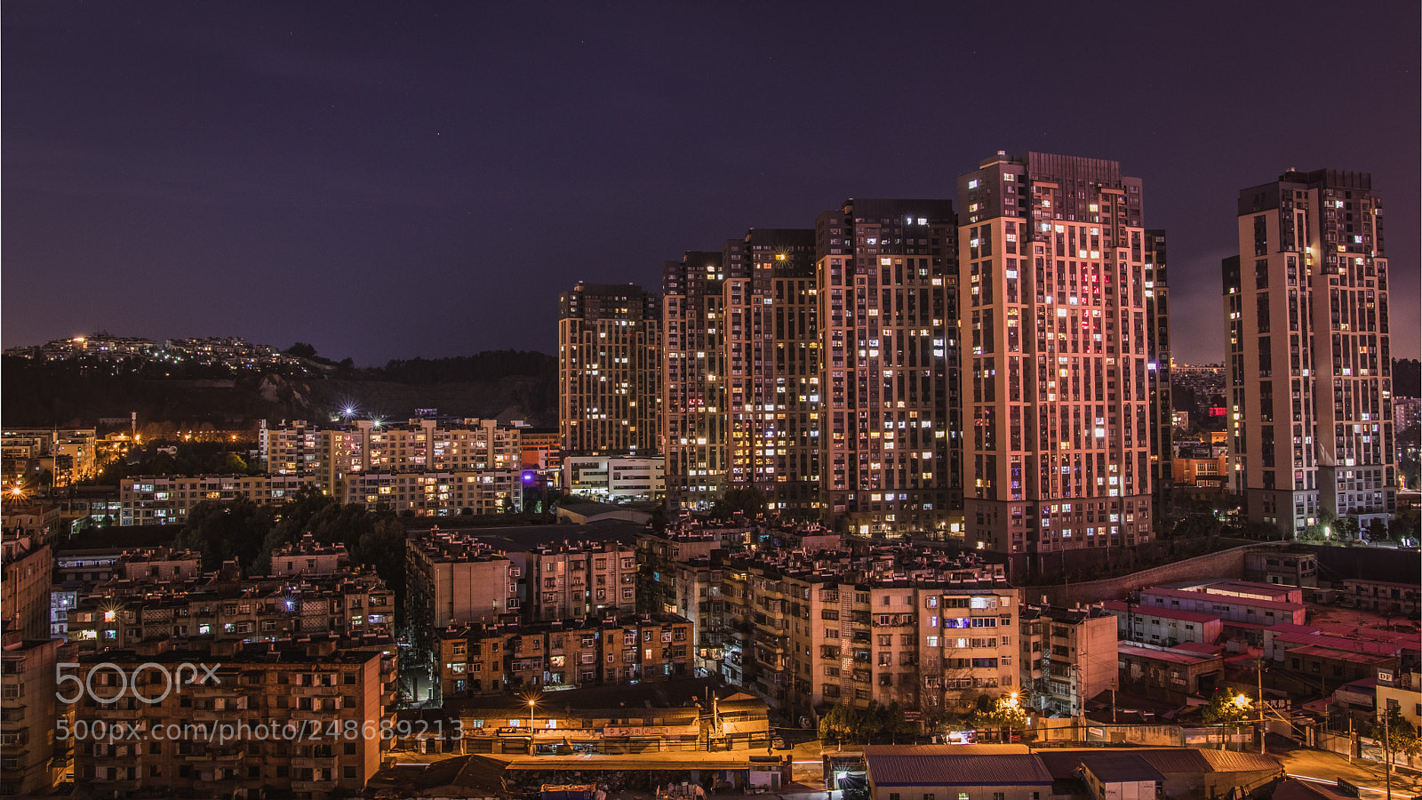 Canon EOS 80D sample photo. 万家灯火 photography