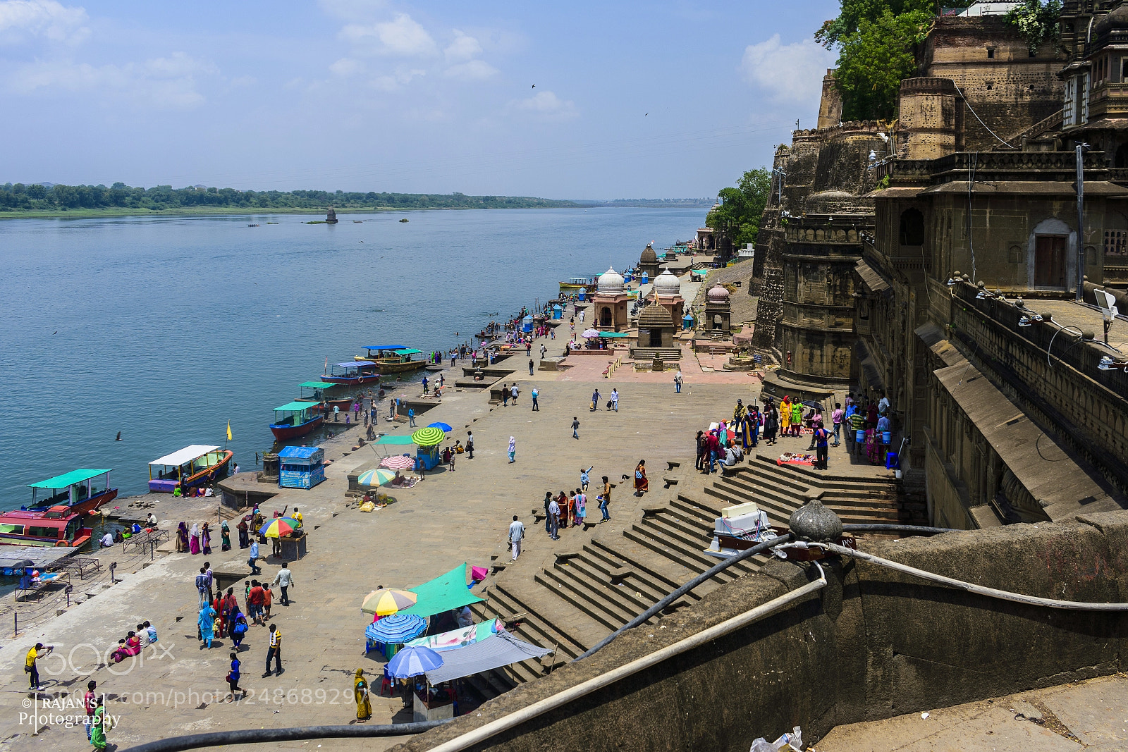 Nikon D3400 sample photo. Maheshwar ghat photography