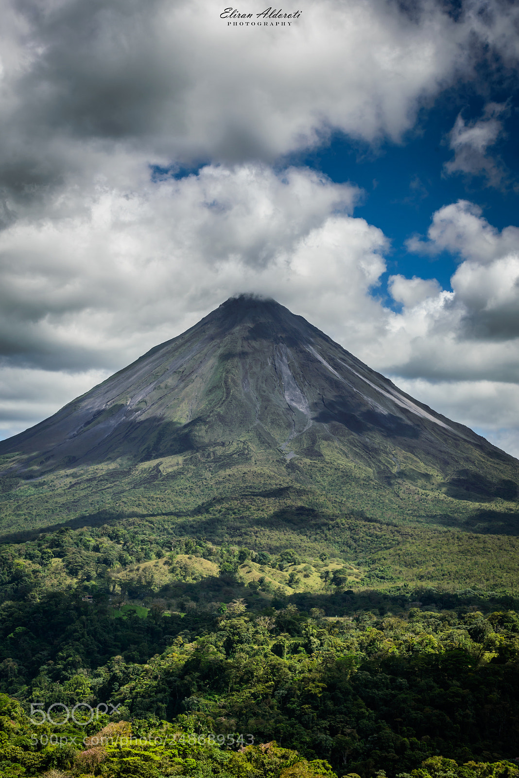 Nikon D610 sample photo. Arenal volcano photography