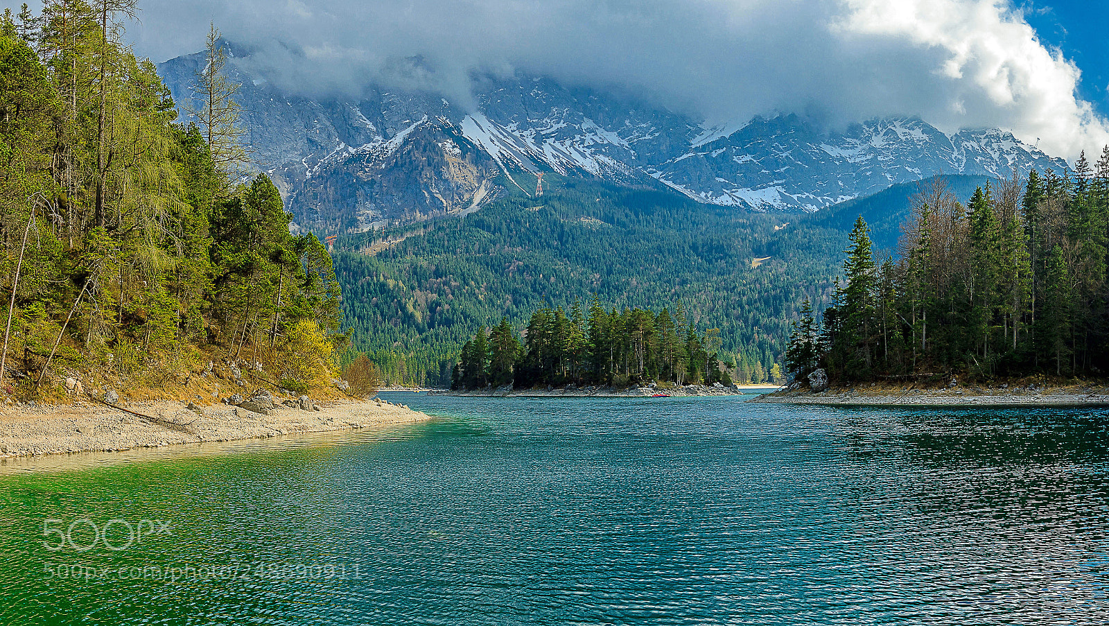 Canon EOS 550D (EOS Rebel T2i / EOS Kiss X4) sample photo. Eibsee. germany photography