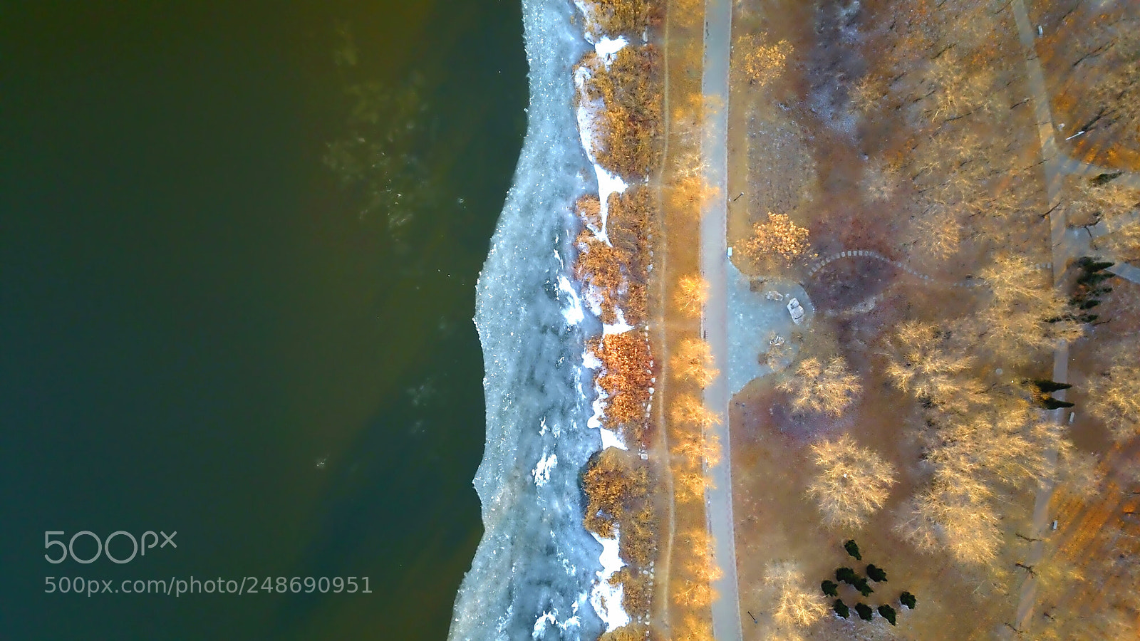DJI FC220 sample photo. River photography