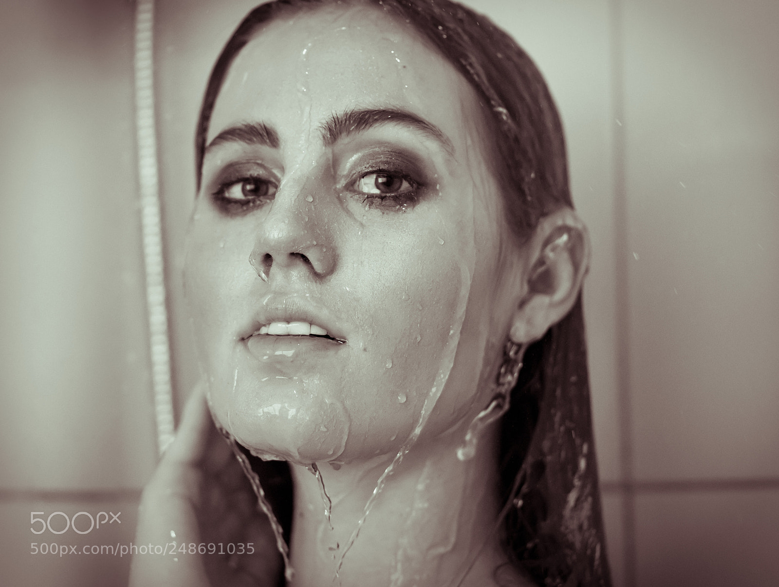 Sony a7R II sample photo. At the shower photography
