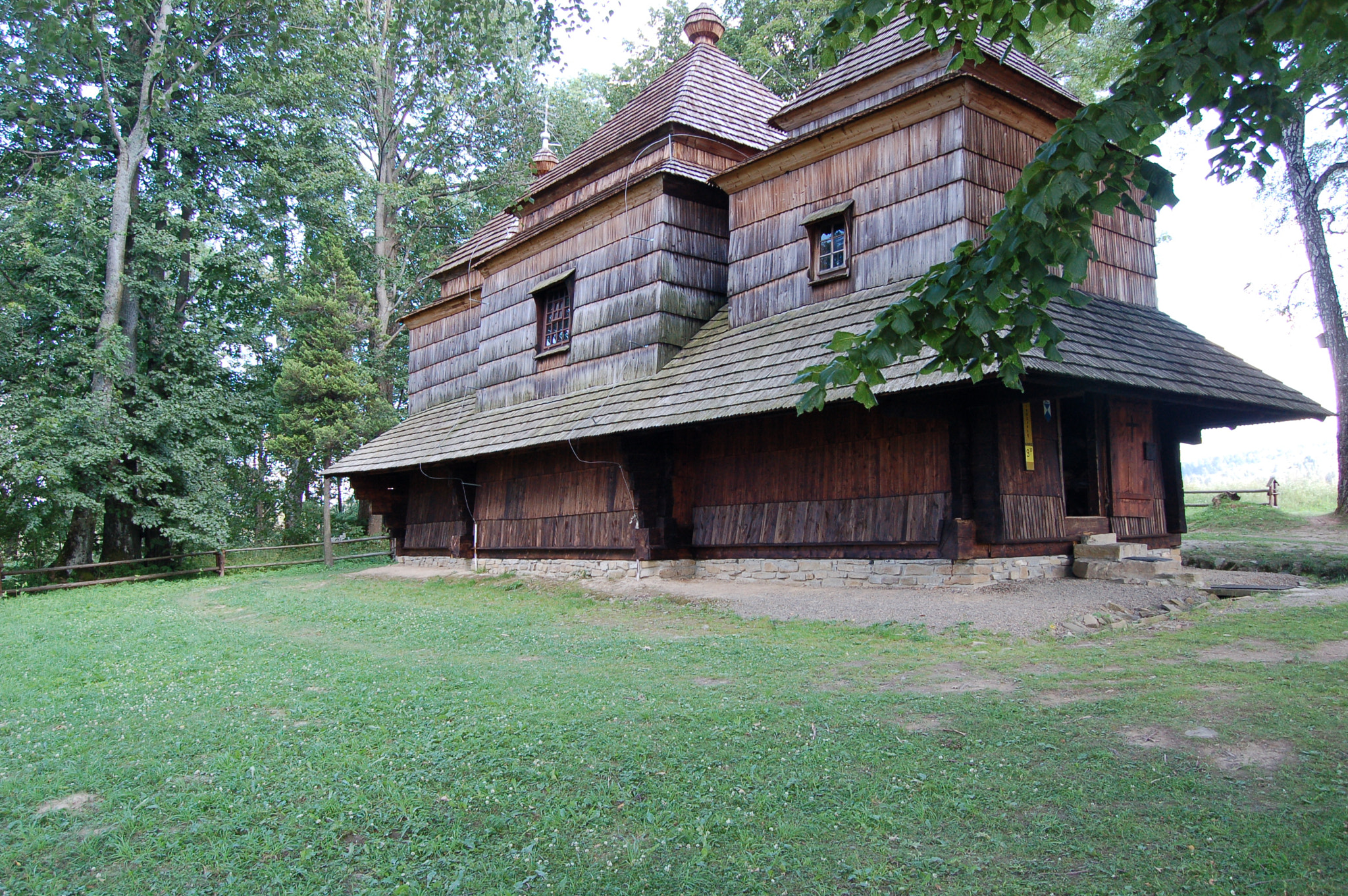 Nikon D50 sample photo. St michael archangel's church in smolnik photography
