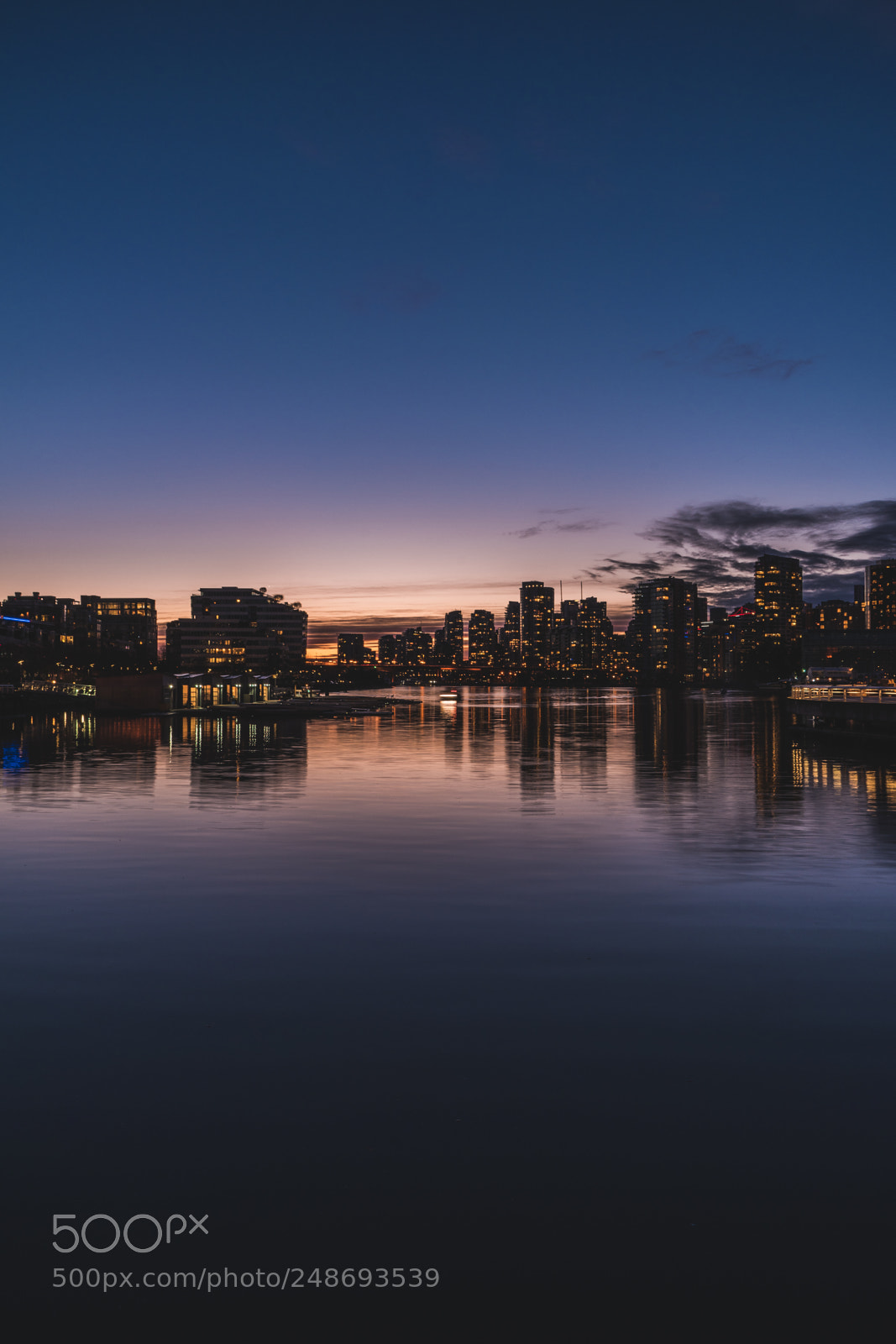 Sony a7 II sample photo. City landscape of vancouver photography
