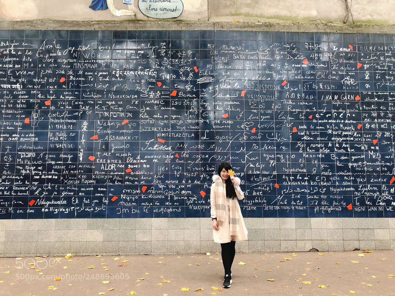Apple iPhone 8 sample photo. Wall of love photography