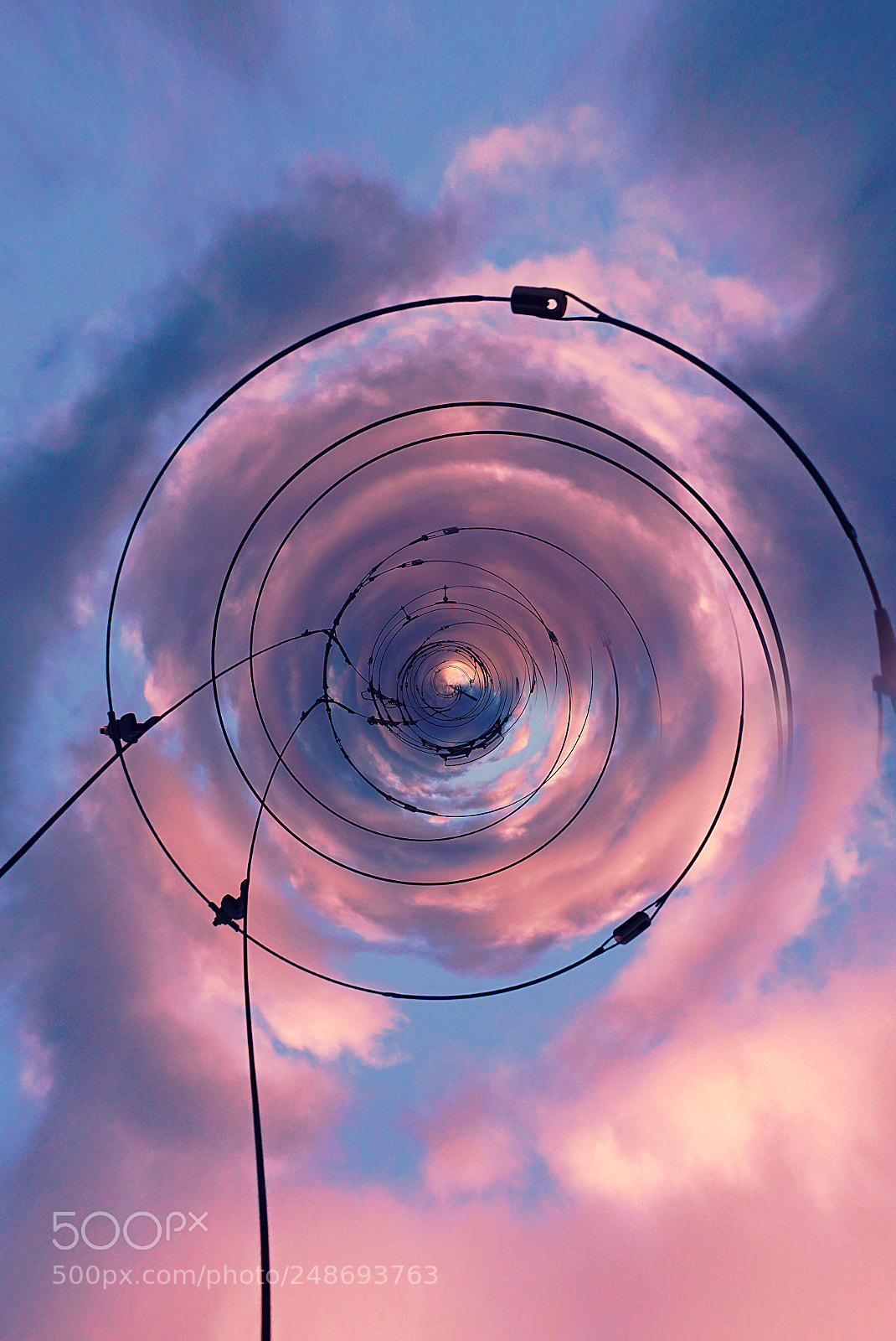 Sony a6300 sample photo. Wires to the skies photography