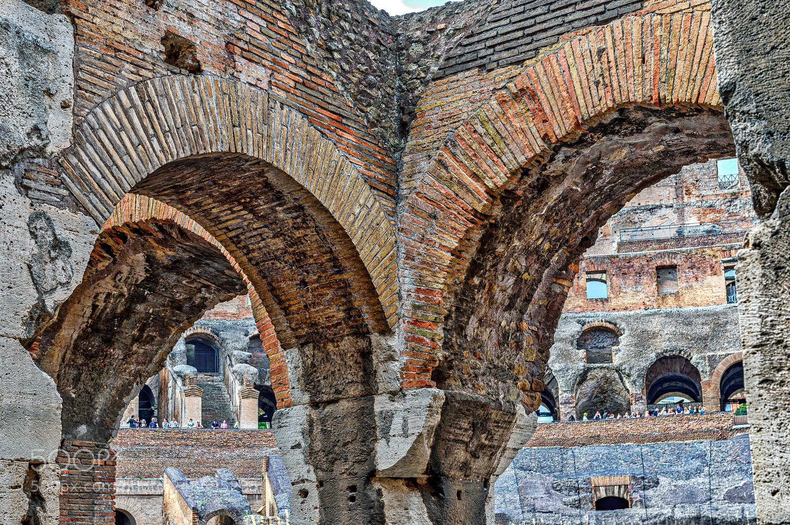 Nikon D4S sample photo. Inside colosseum italy ! photography