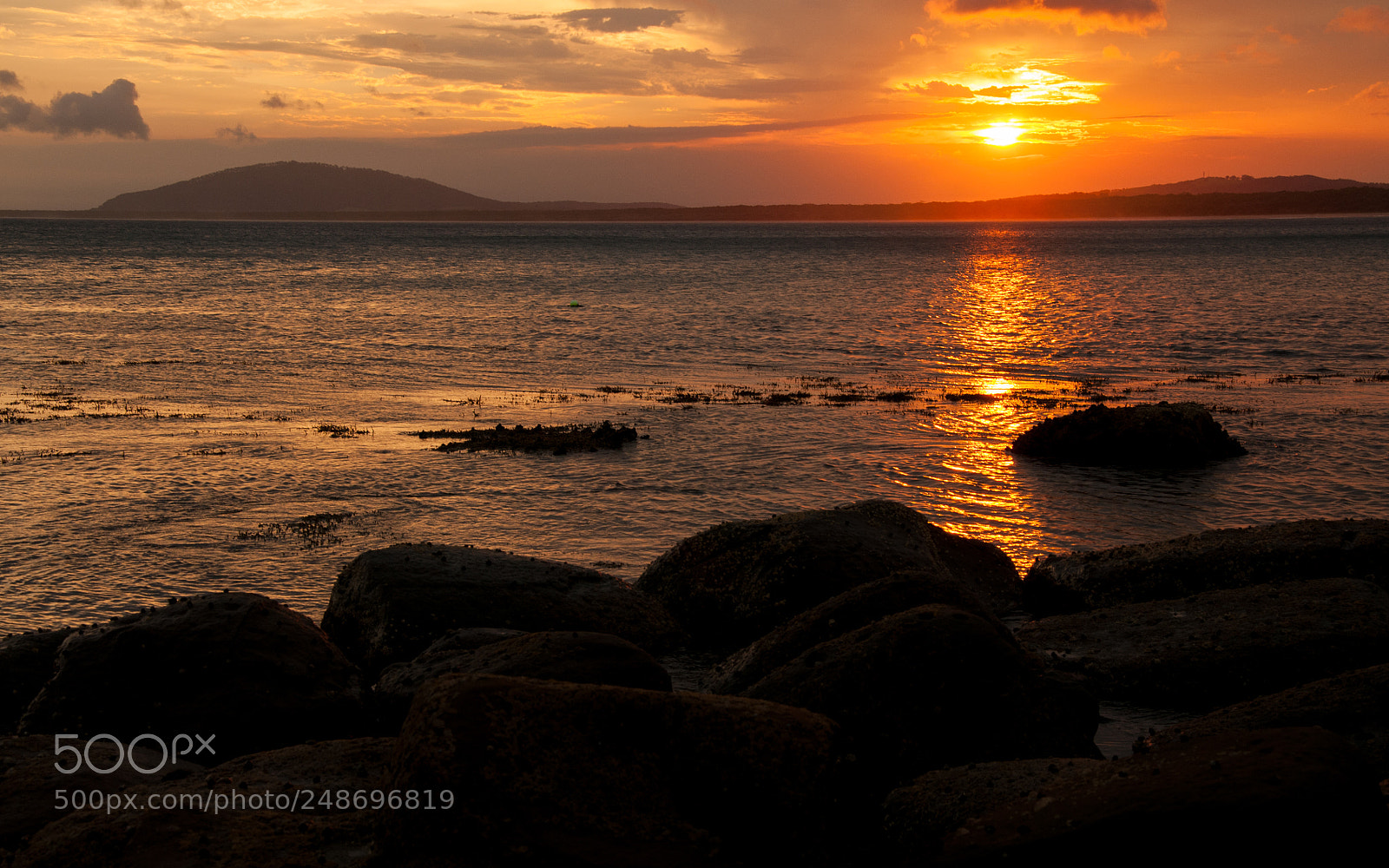 Nikon D300 sample photo. Seven mile beach sunset photography