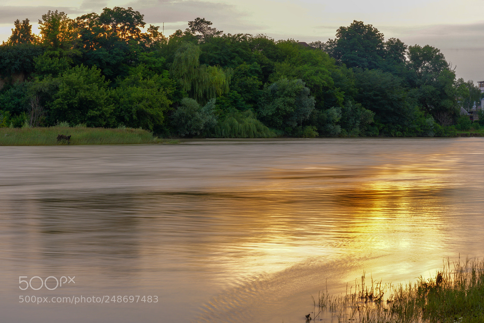 Sony ILCA-77M2 sample photo. Evening on the kuban photography