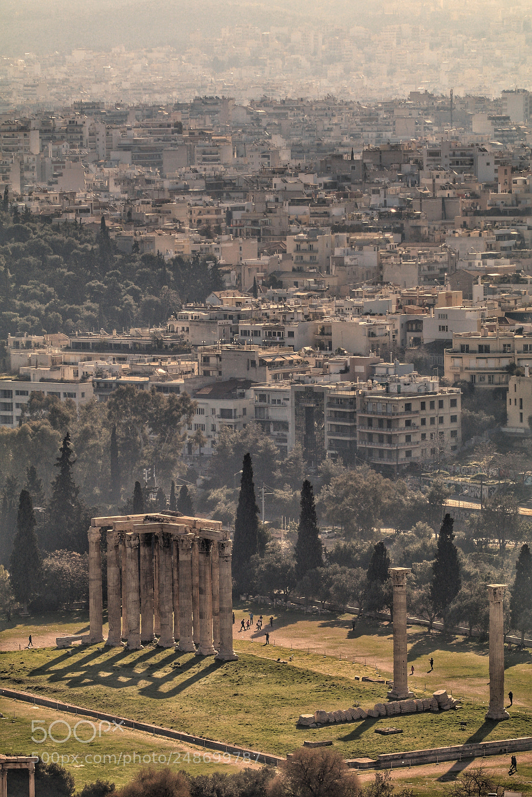 Canon EOS 80D sample photo. Temple of olympian zeus photography