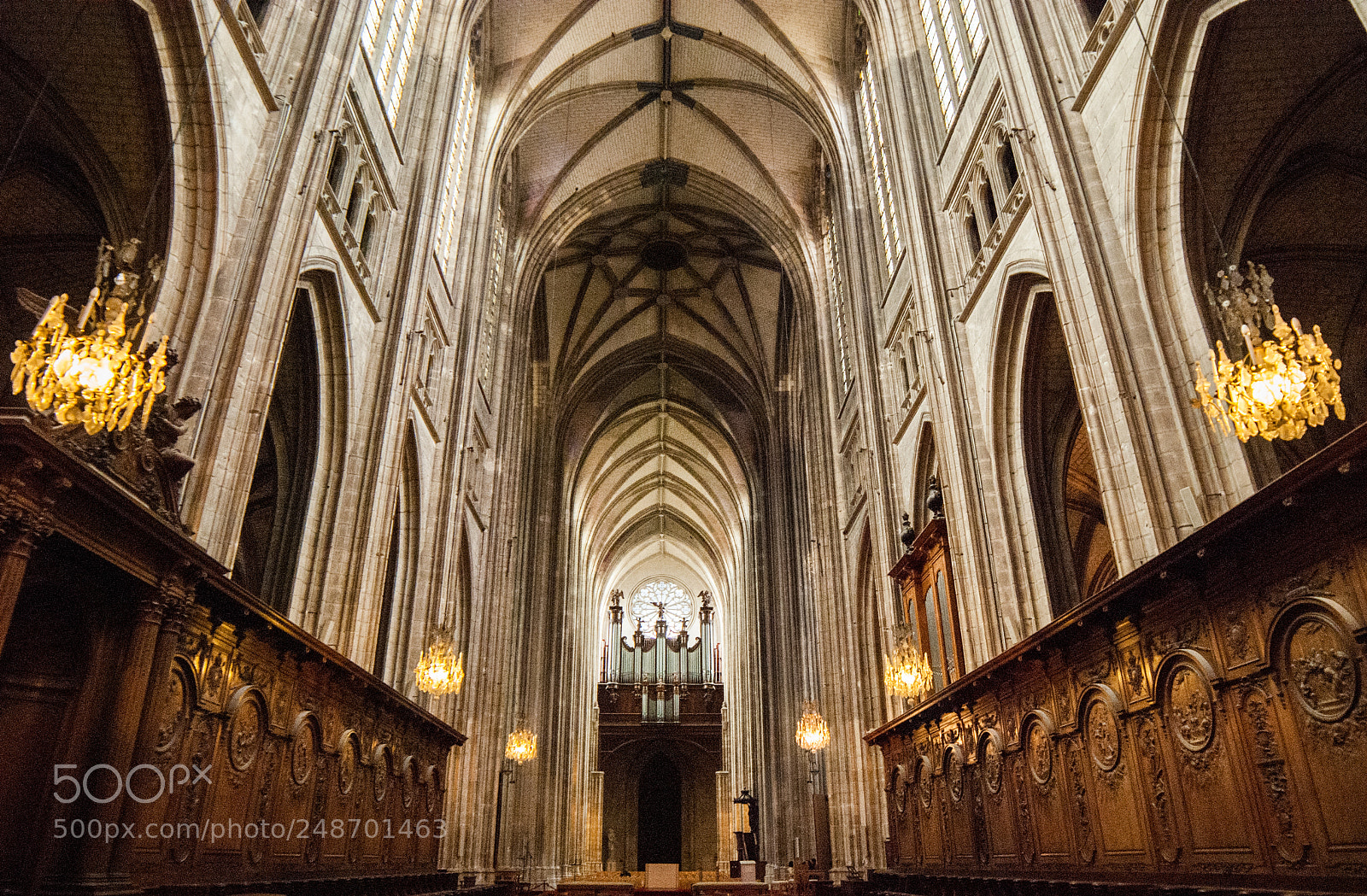 Nikon D80 sample photo. Orléans cathedral photography