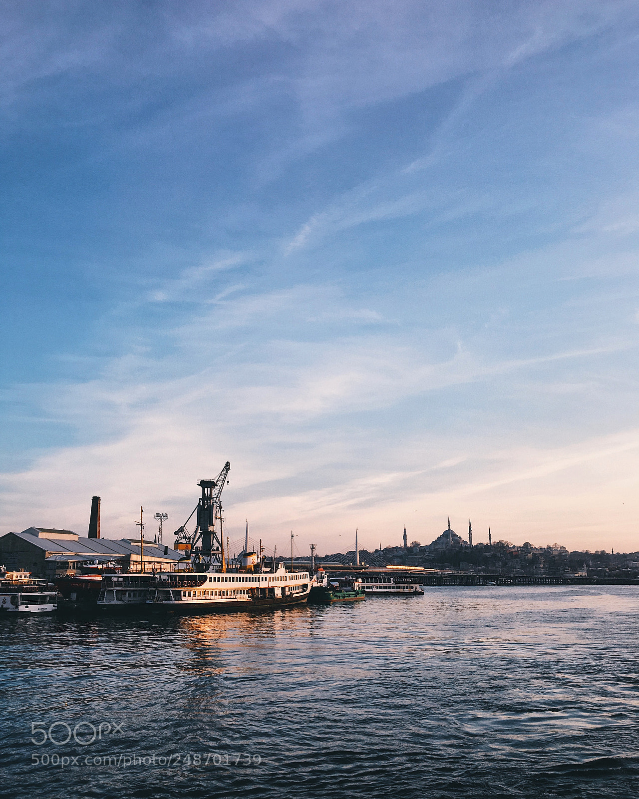 Apple iPhone 6s sample photo. Sunset at goldenhorn, istanbul. photography