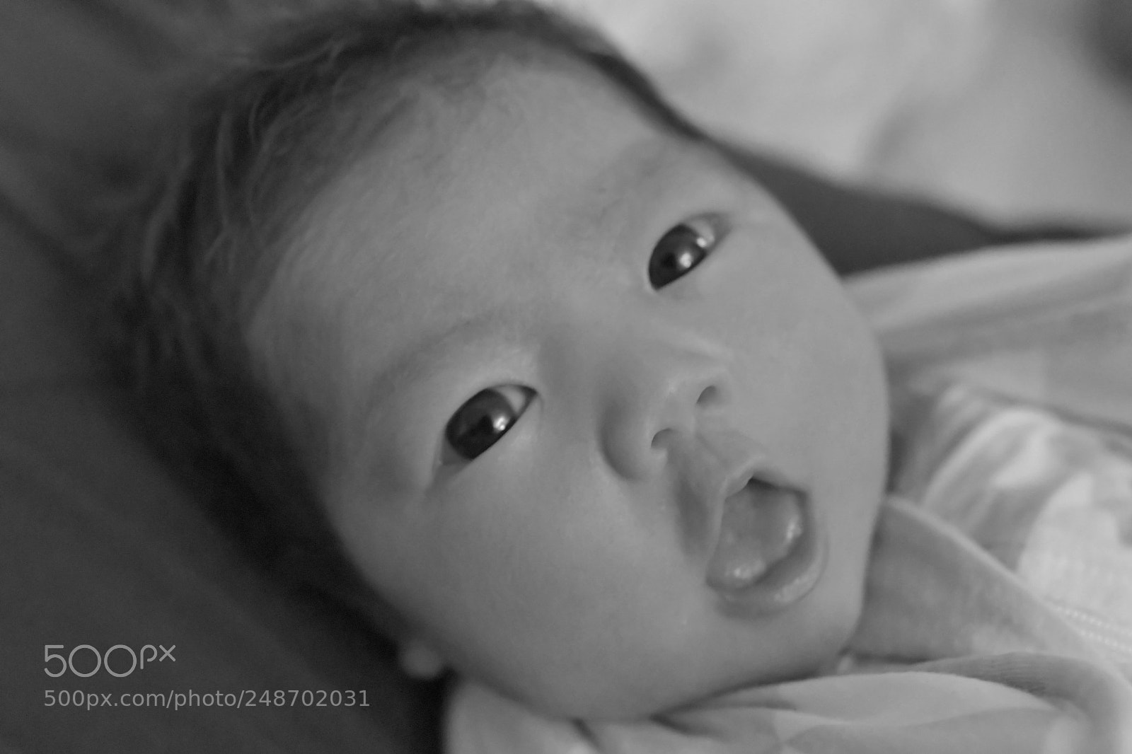 Nikon D7500 sample photo. The baby is looking photography