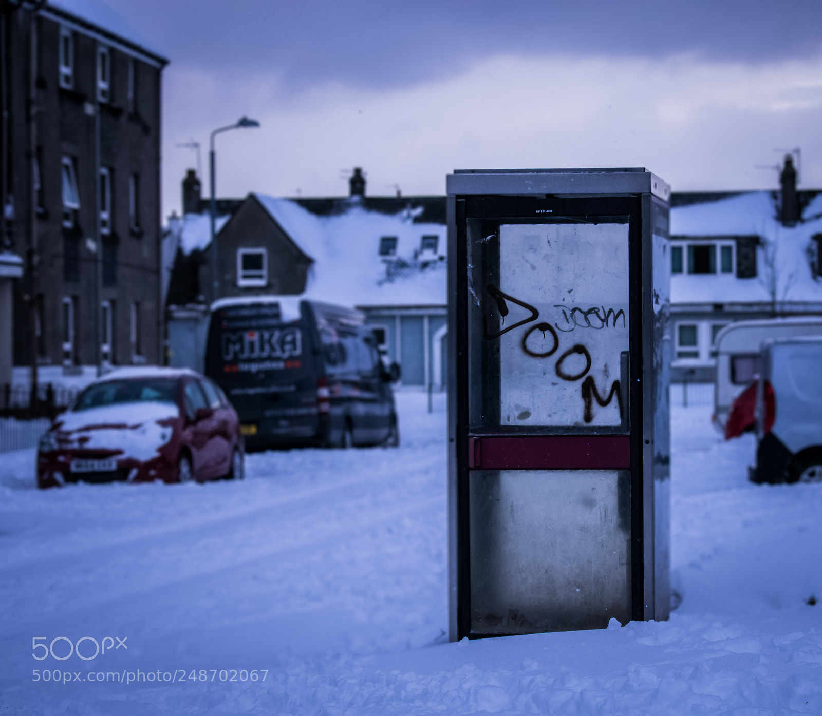 Nikon D3400 sample photo. Snowy doom photography