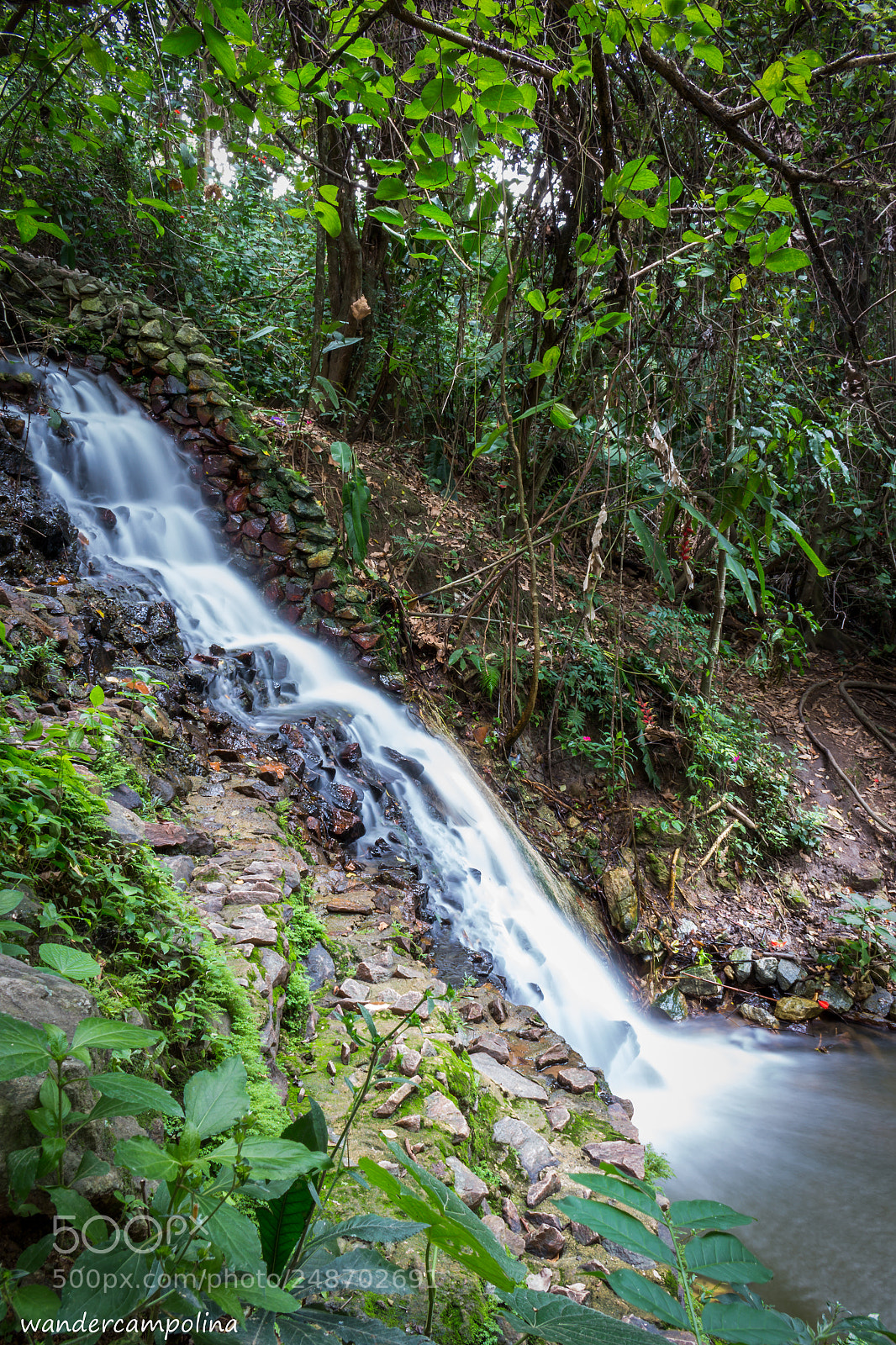 Canon EOS 700D (EOS Rebel T5i / EOS Kiss X7i) sample photo. Beautiful waterfall photography
