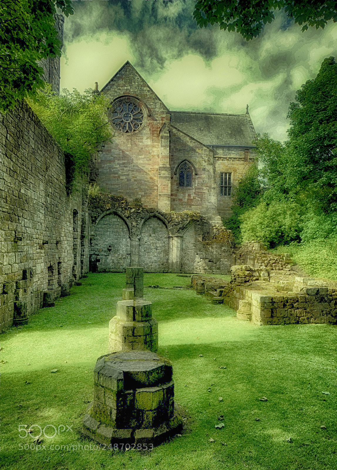 Sony a6000 sample photo. Culross abbey photography