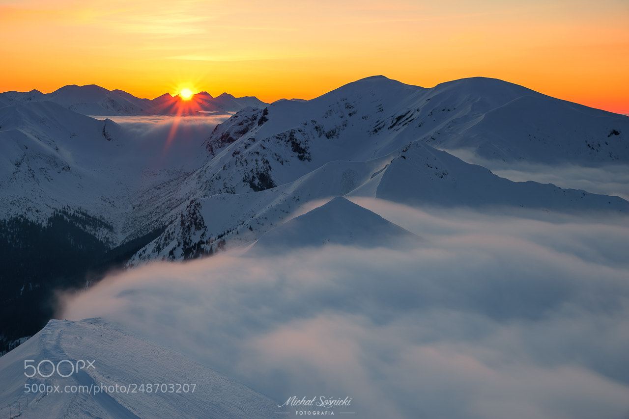 Pentax K-1 sample photo. Sunset in tatras... photography