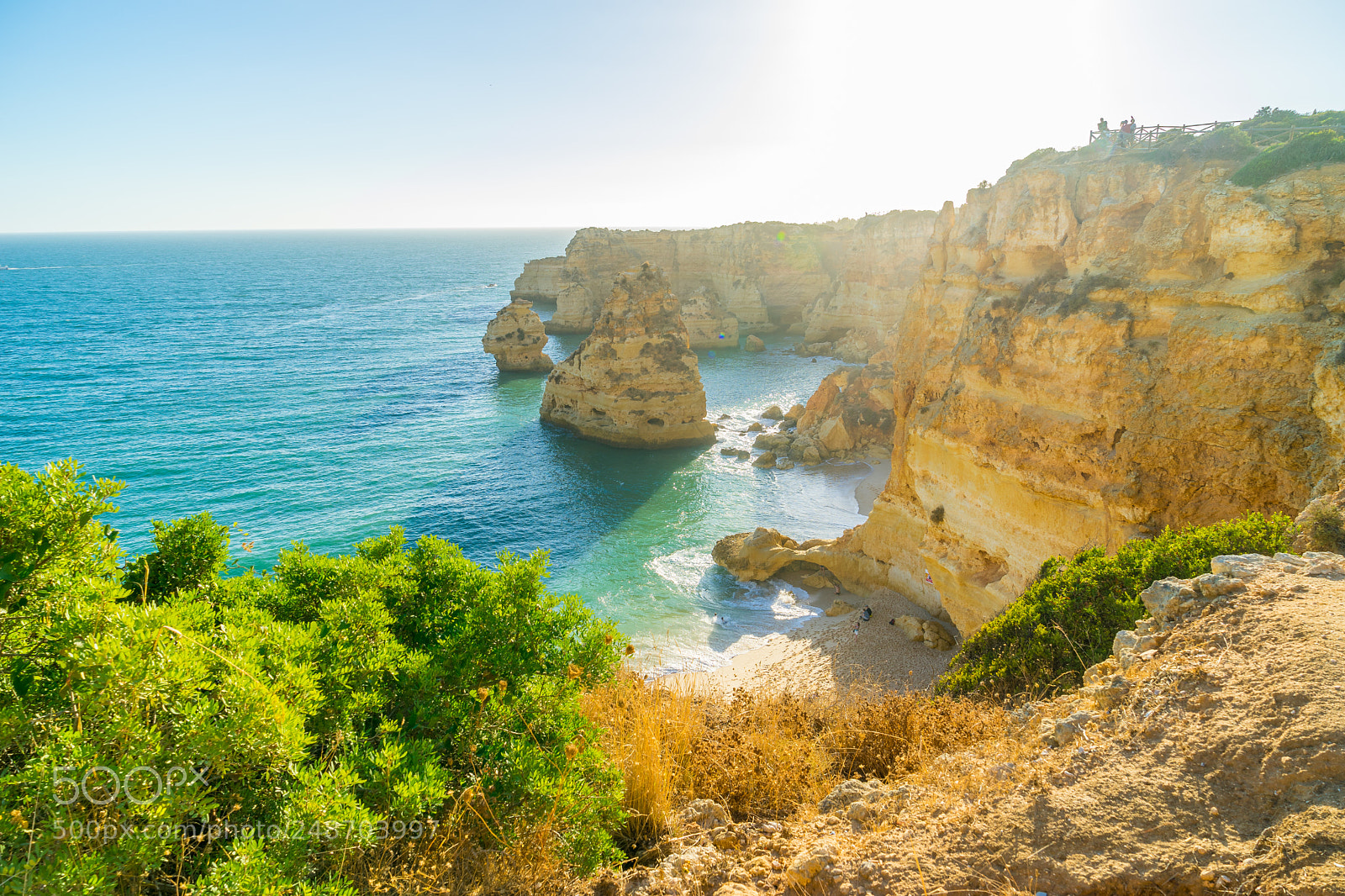 Sony a7 sample photo. Beach coastline at algarve photography