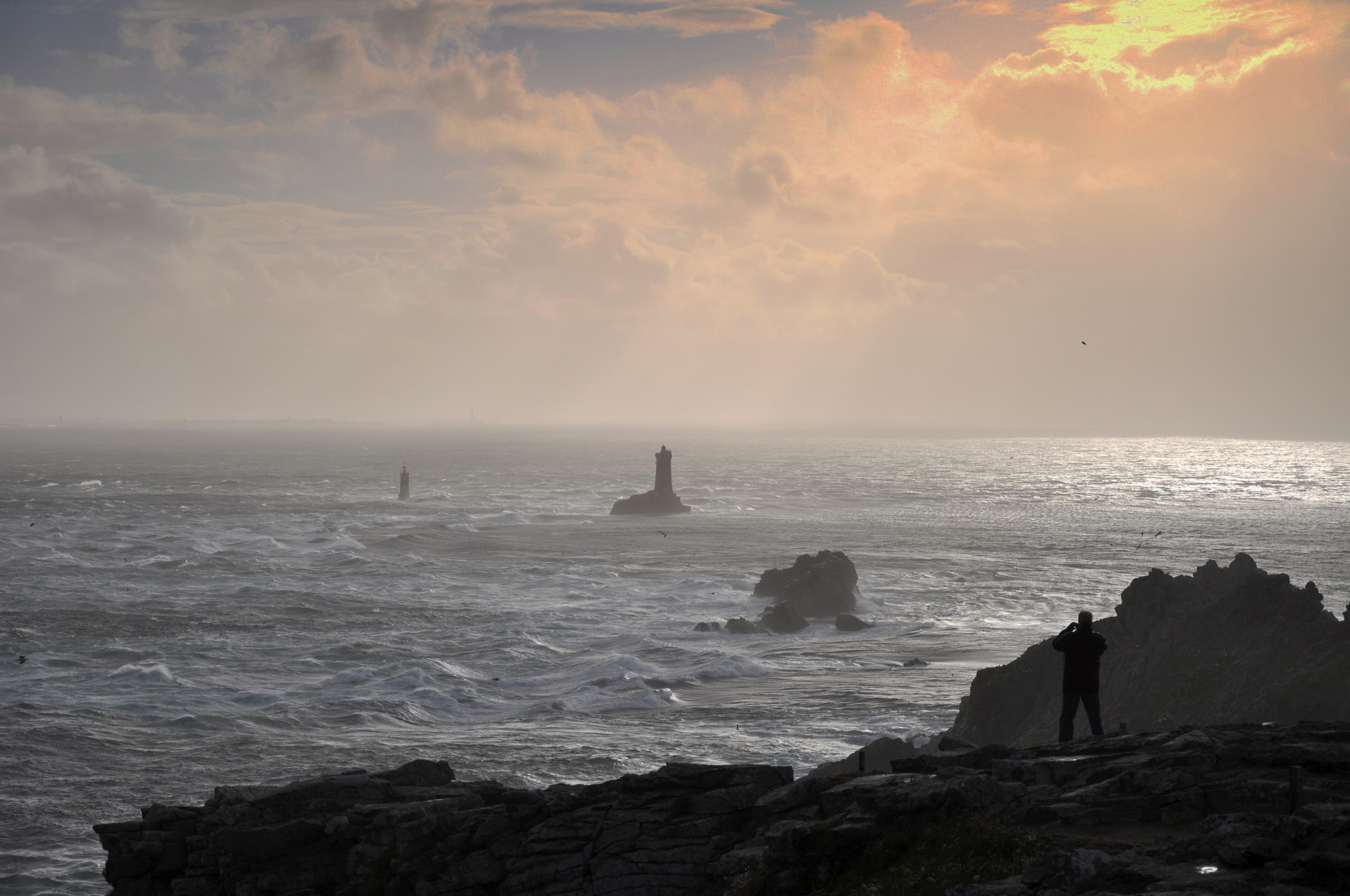 Nikon D5000 sample photo. Pointe du raz photography