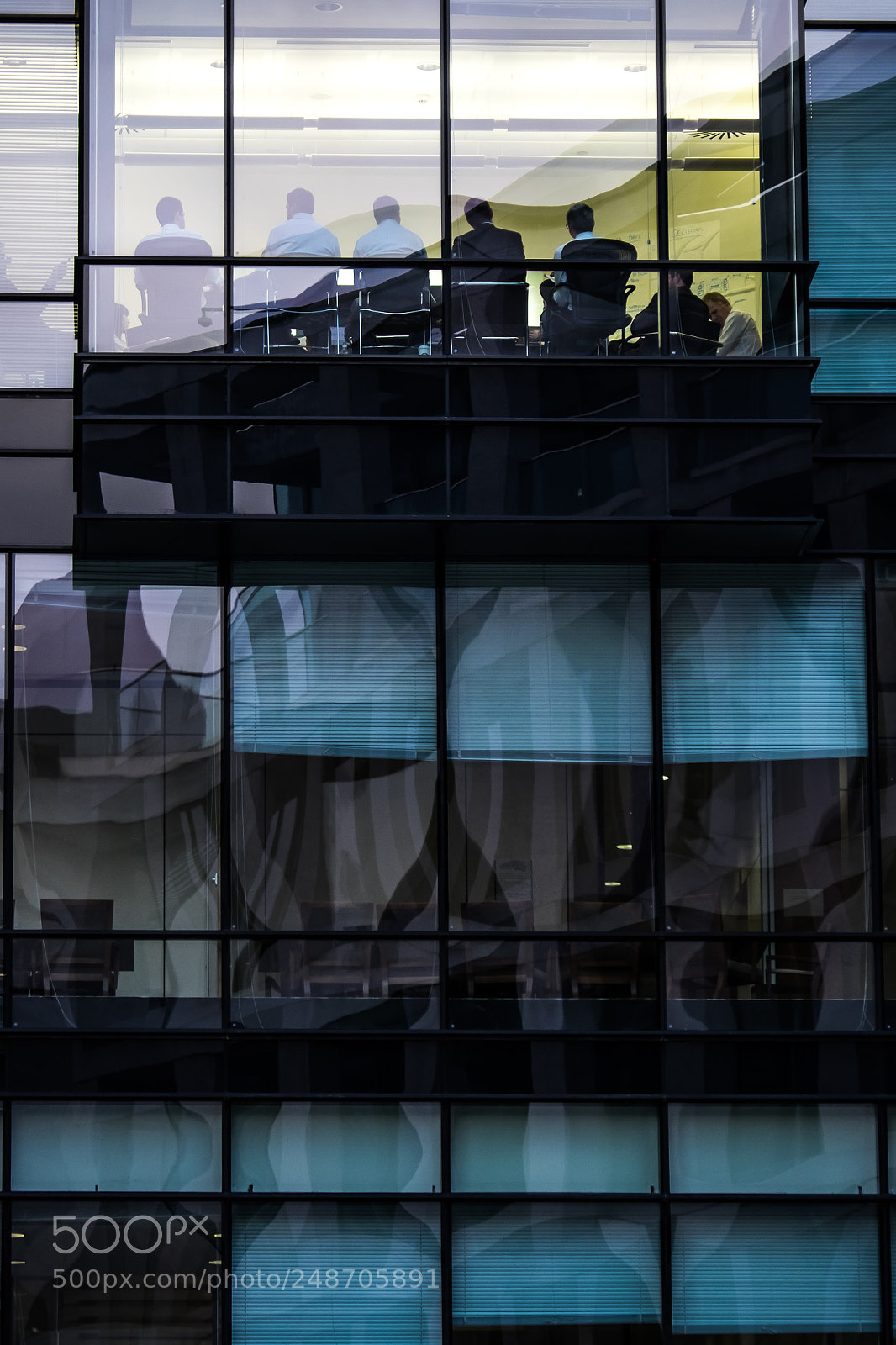Fujifilm X-T1 sample photo. Corporate blue photography