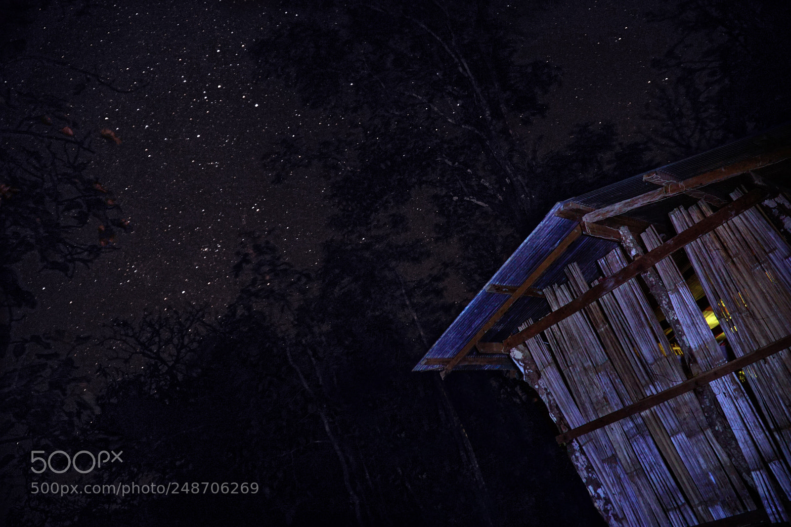 Sony a6000 sample photo. Starry night in the photography
