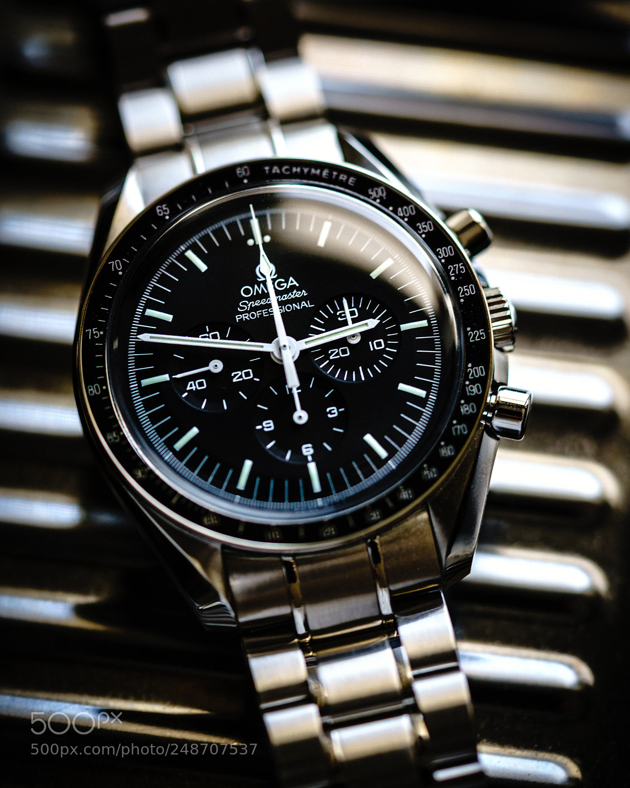 Sony a7R III sample photo. Omega speedmaster professional photography