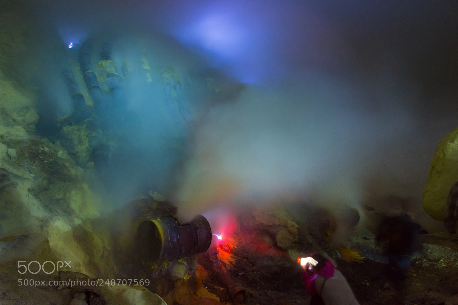 Nikon D7200 sample photo. Blue fire photography