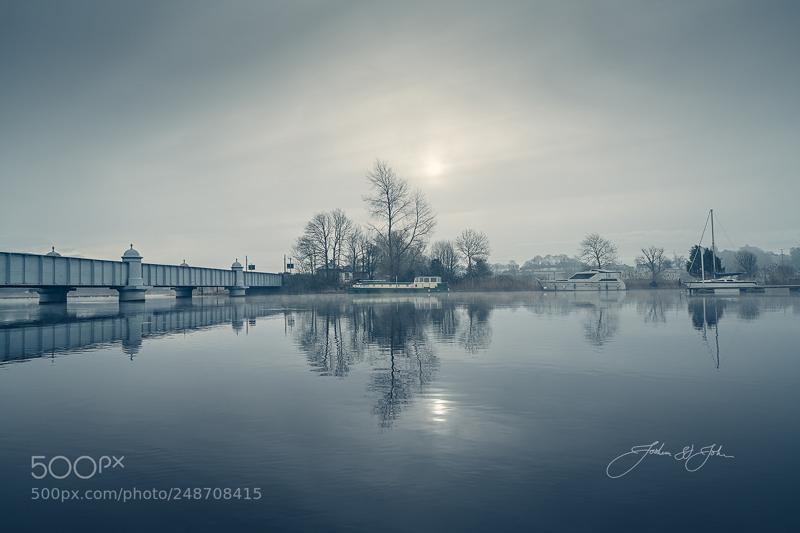 Sony a7R II sample photo. Portumna bridge photography