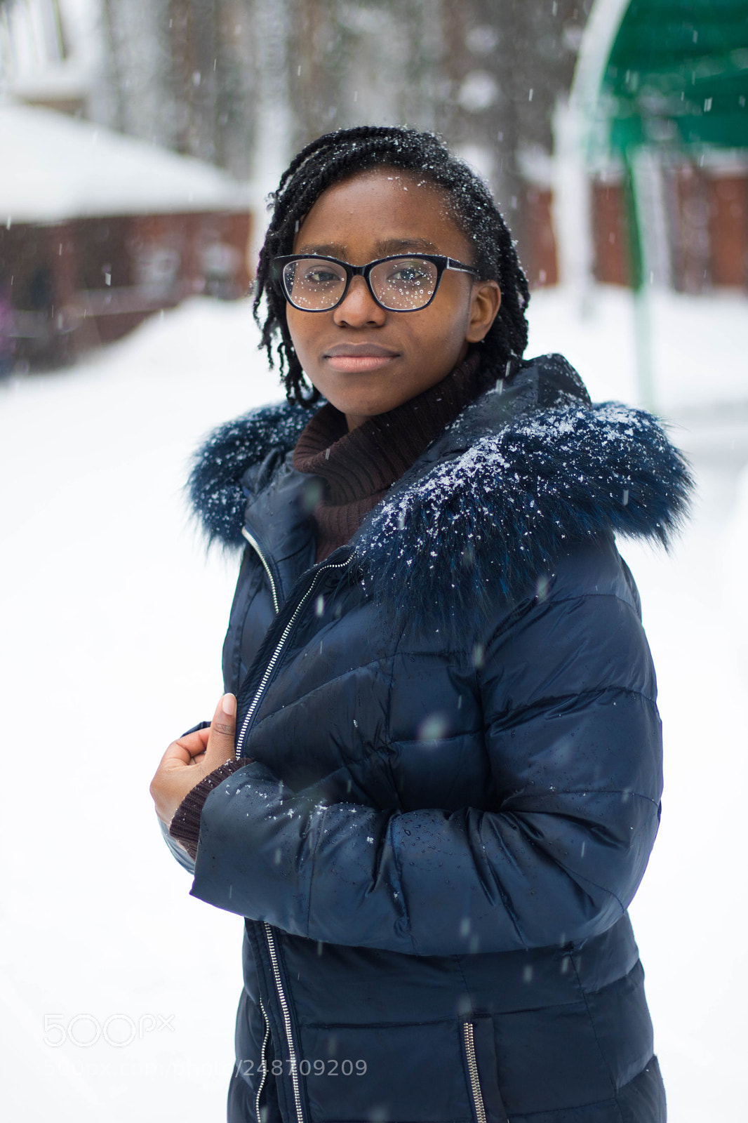 Canon EOS 760D (EOS Rebel T6s / EOS 8000D) sample photo. Out in the snow photography