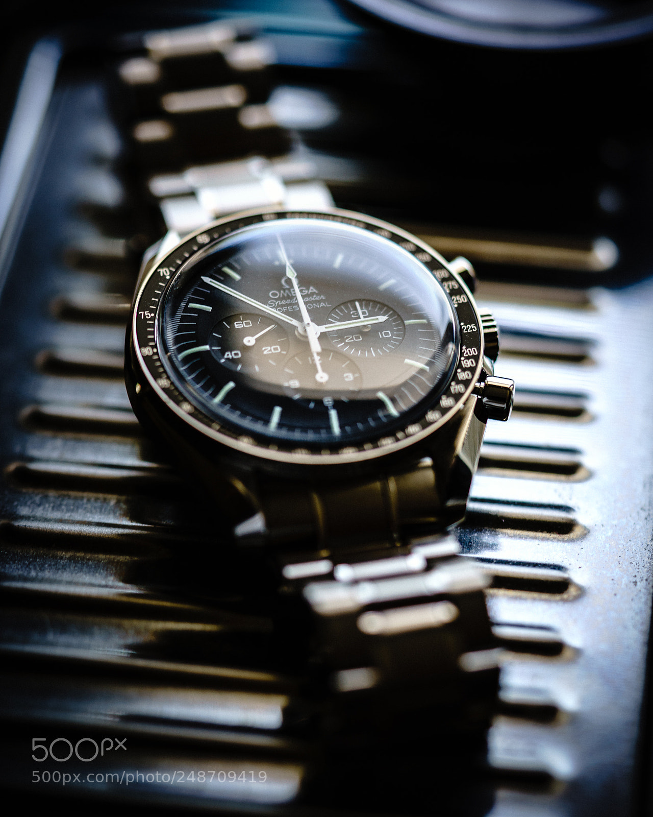 Sony a7R III sample photo. Omega speedmaster professional photography
