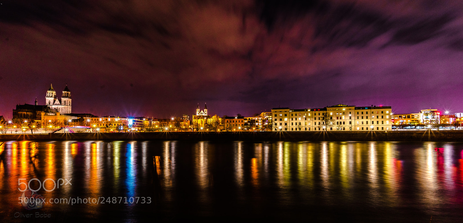 Sony a7R II sample photo. Lights at night photography