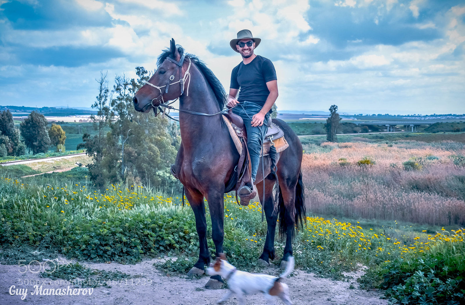 Nikon D5500 sample photo. Riding a horse photography