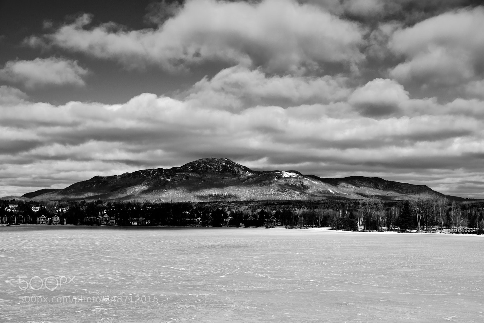 Fujifilm X-T2 sample photo. Mont orford with lake photography