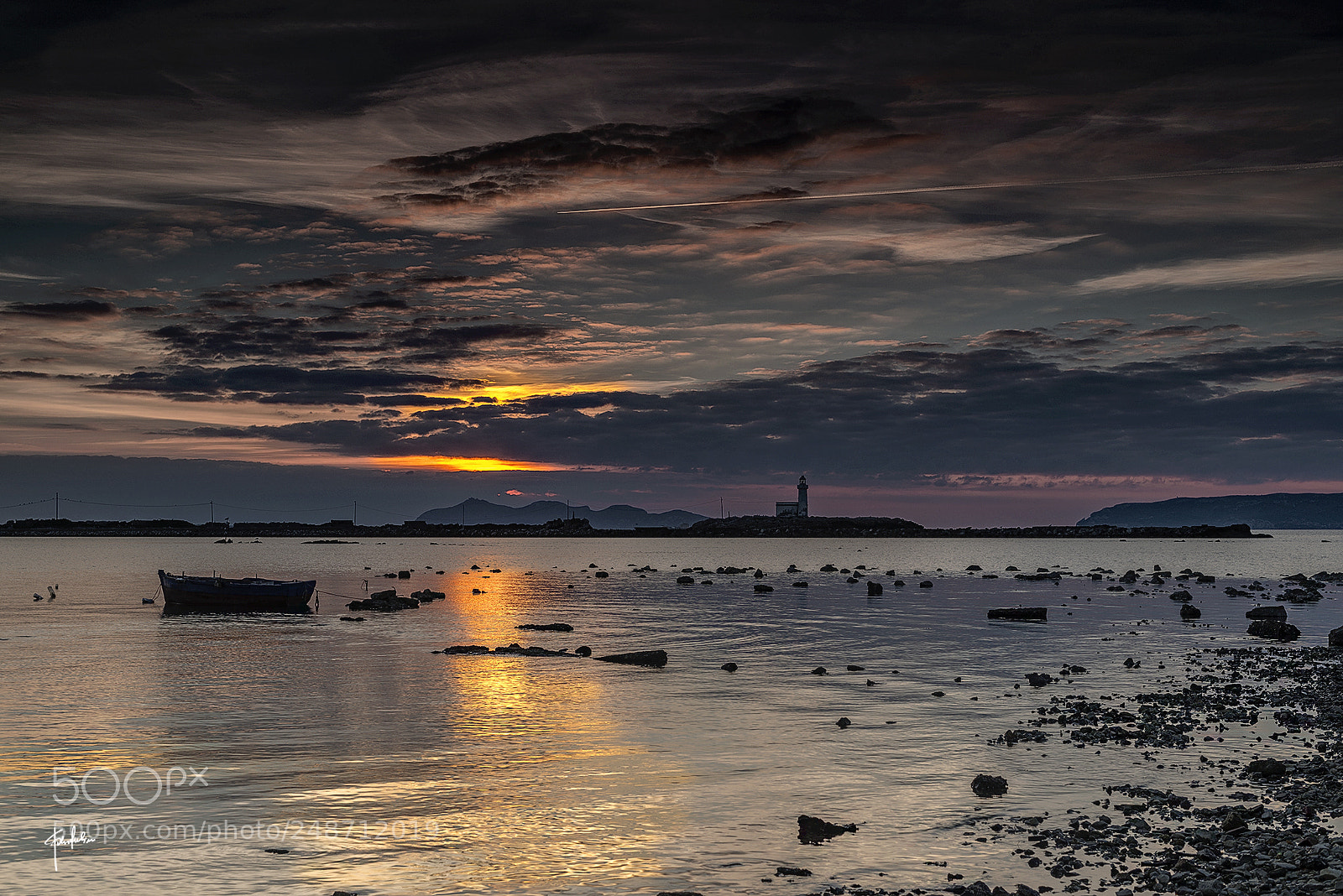Nikon D800 sample photo. Lighthouse at dusk photography