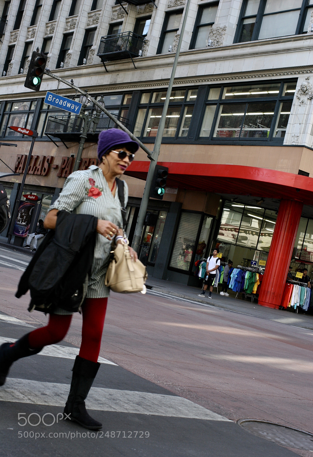 Canon EOS 20D sample photo. Broadway, los angeles photography