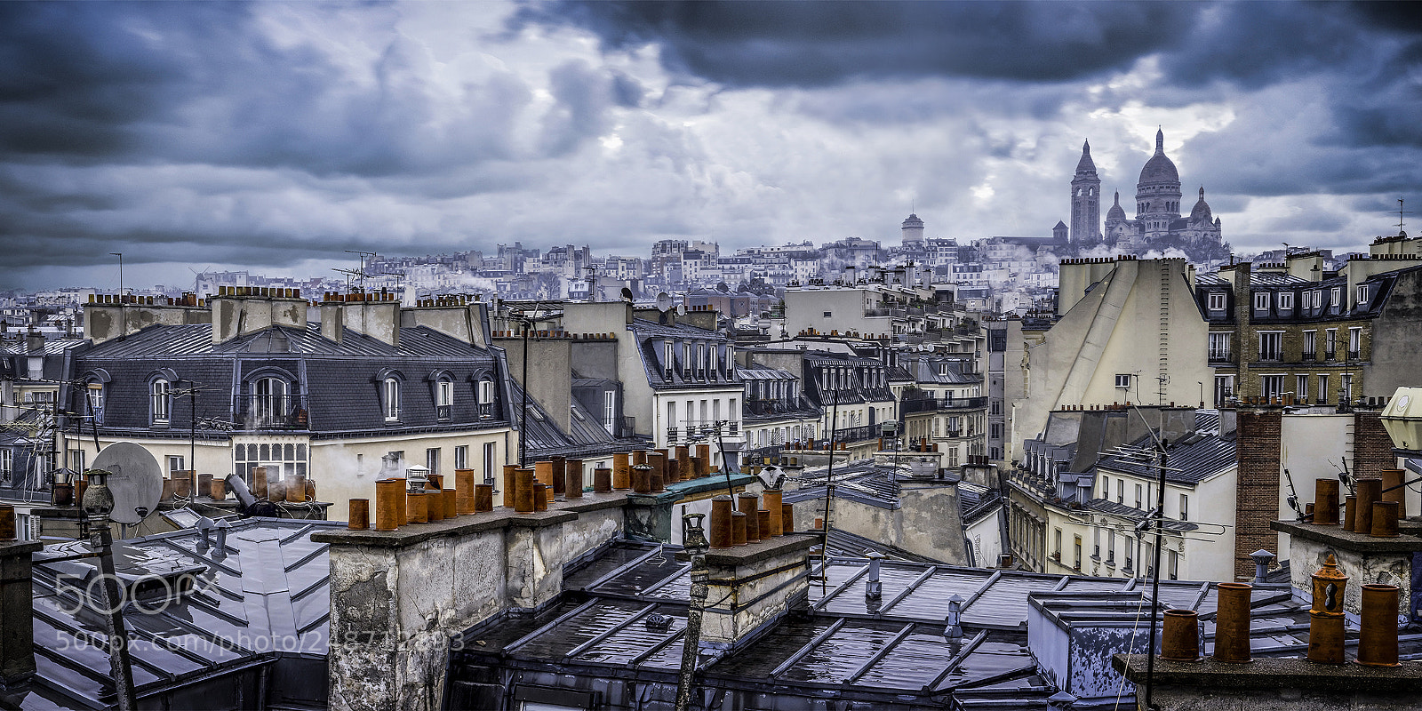 Nikon D7200 sample photo. Sur les toits de photography