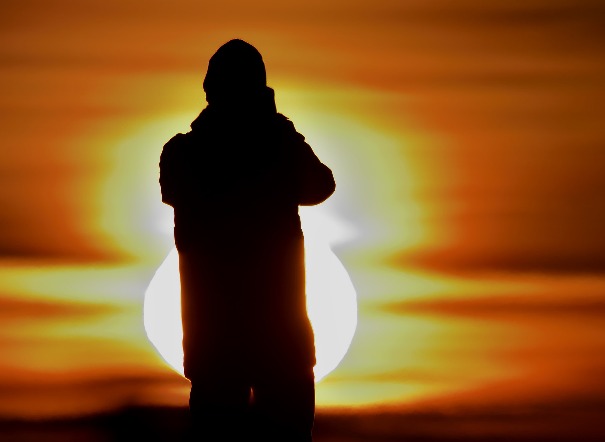 Nikon 1 V2 sample photo. Sunset photographer photography