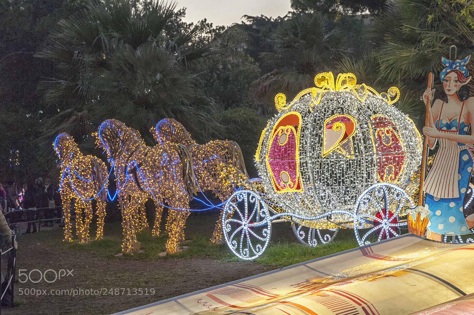 Nikon D2X sample photo. Salerno luminarie photography