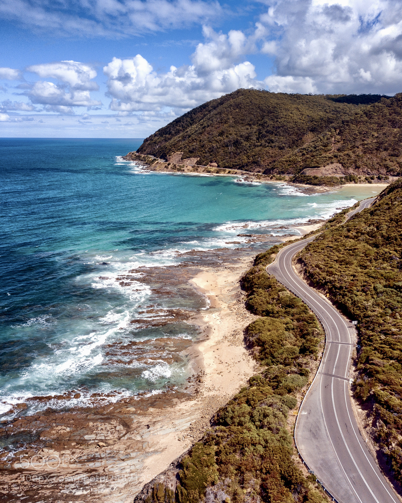 DJI FC220 sample photo. The great ocean road photography