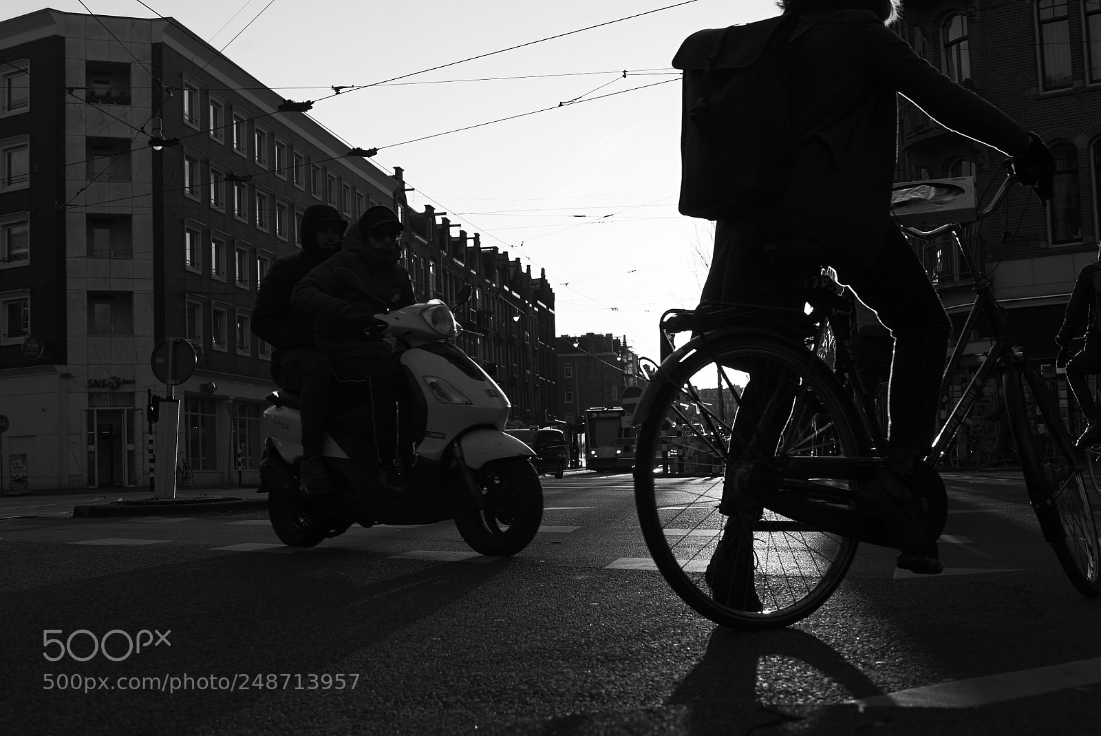 Sony a7S sample photo. Crossroad moment photography