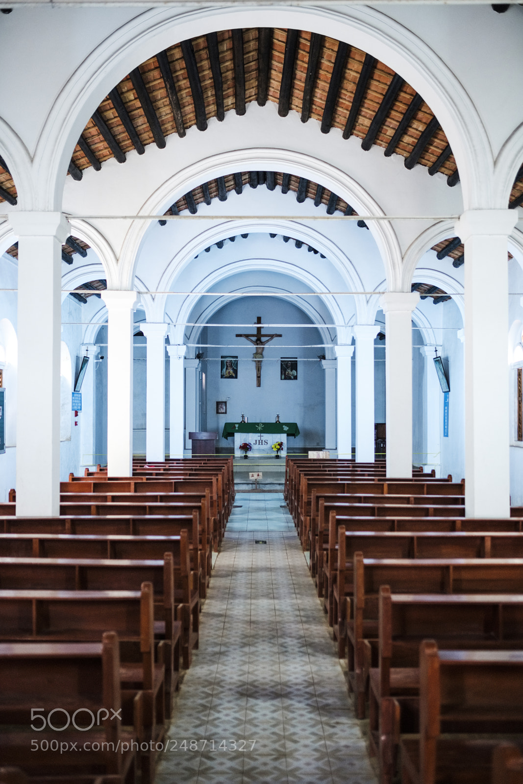 Fujifilm X-T2 sample photo. Beihai-潿洲島聖母堂 photography