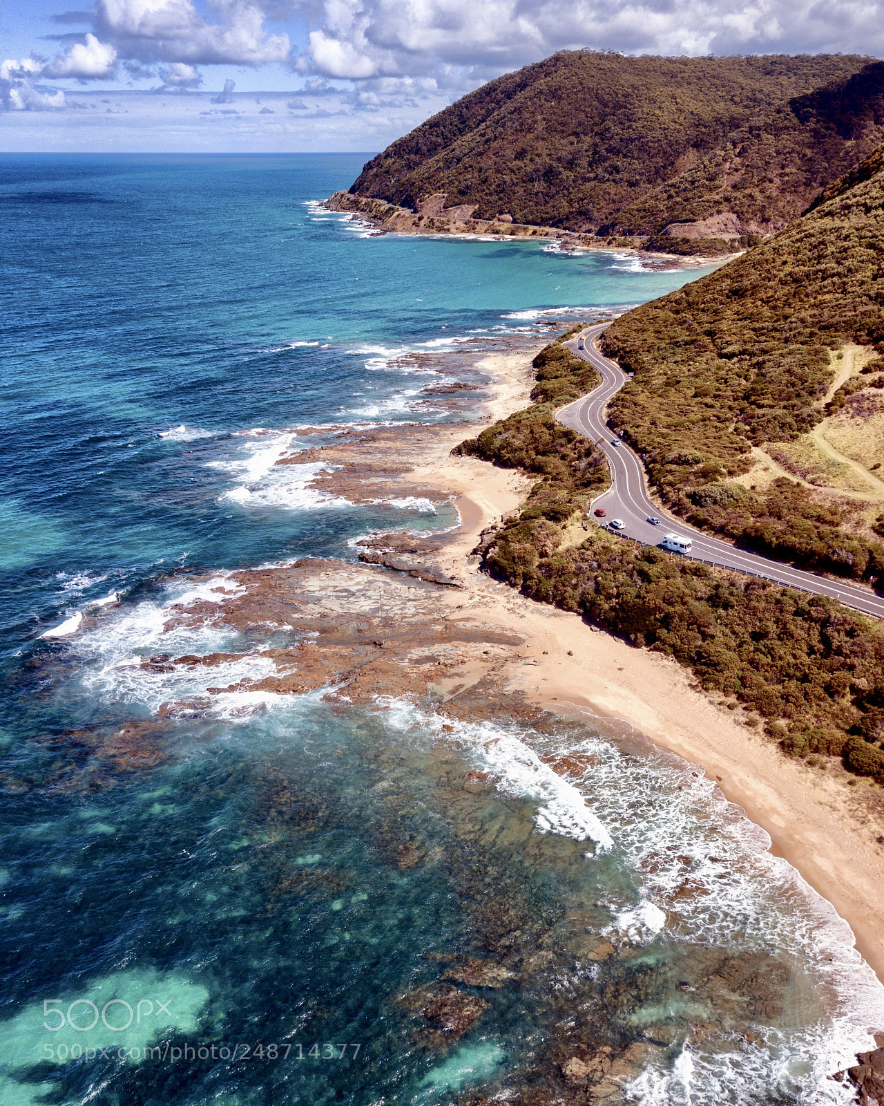 DJI FC220 sample photo. Coastal views photography