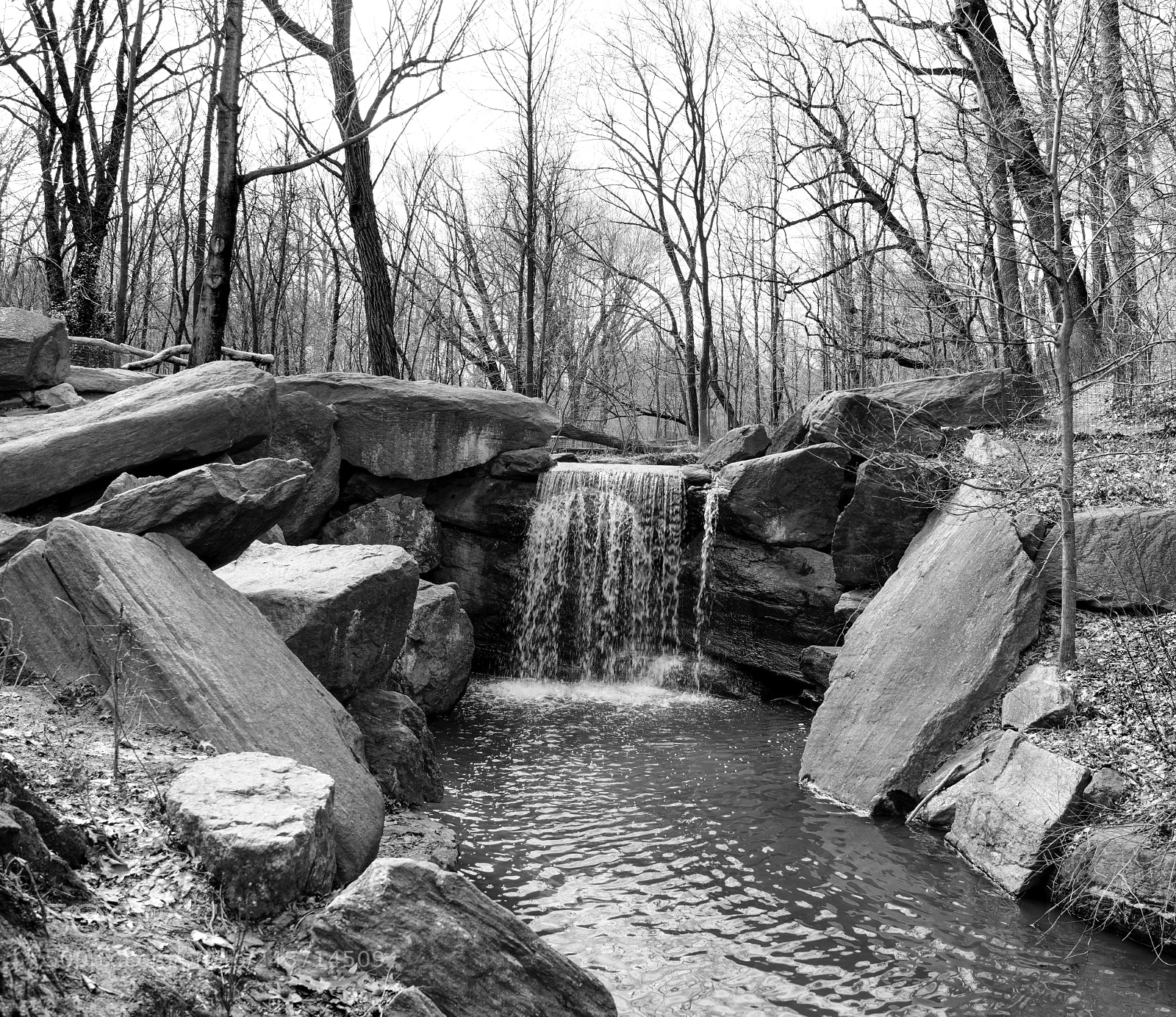 Sony Cyber-shot DSC-RX1R II sample photo. Central park waterfall photography